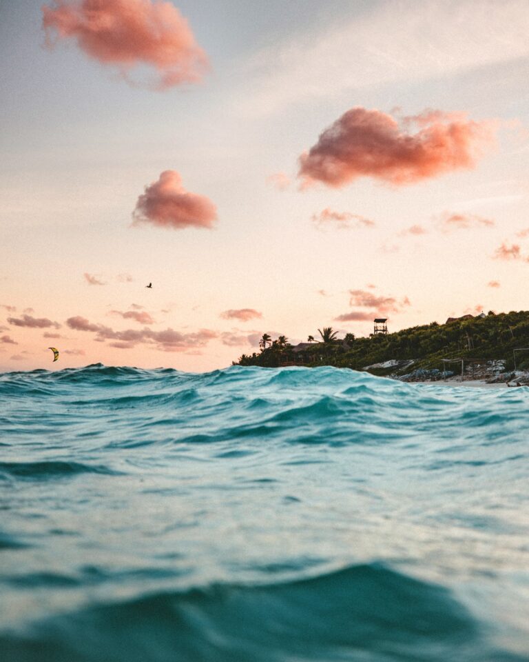 mexico beach from water